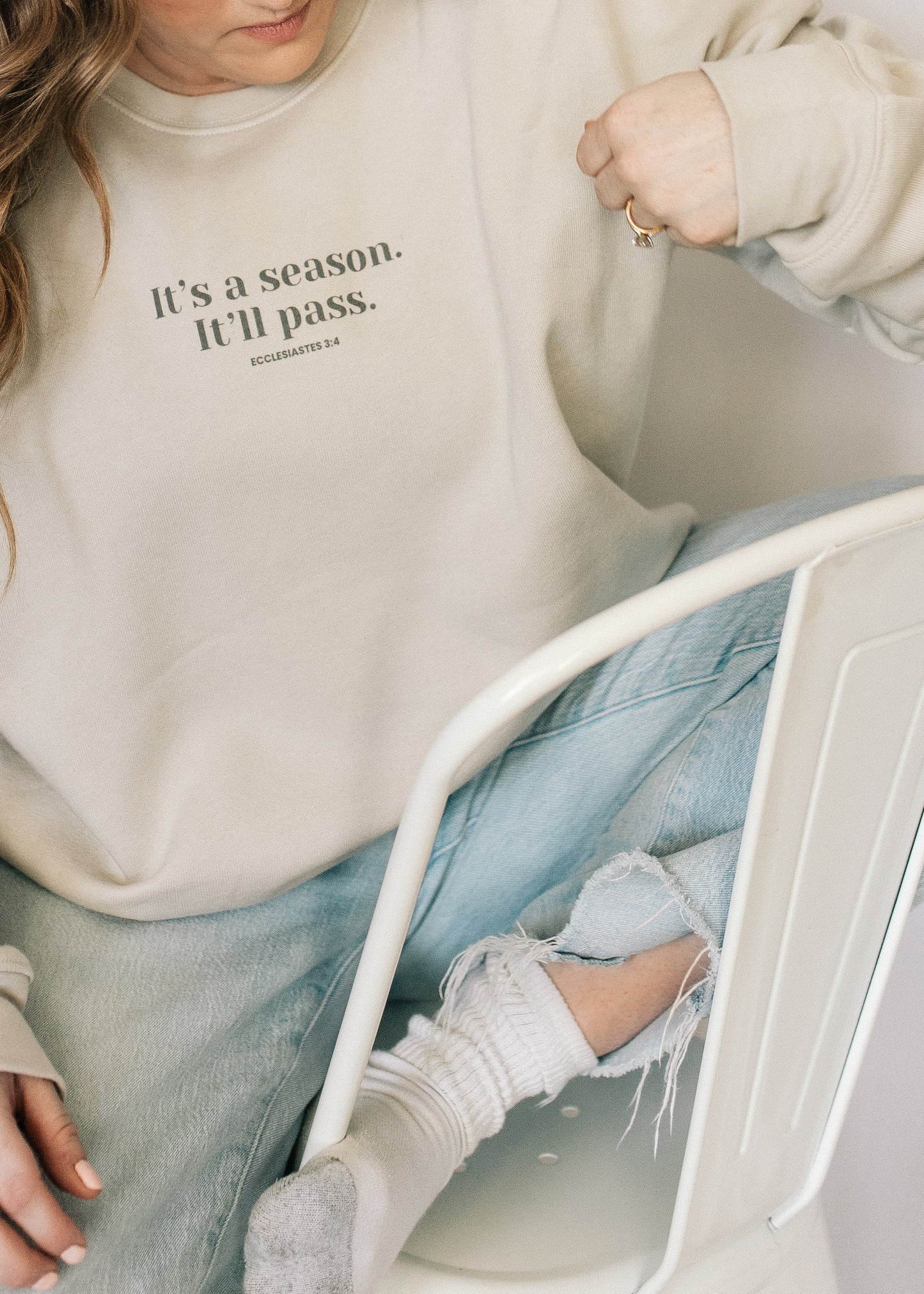 It's a Season it'll Pass Pullover Sweatshirt